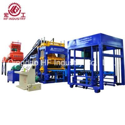 Qt5-15 Fully Automatic Cement Concrete Hollow Block/Brick Making Machine with Best Quality