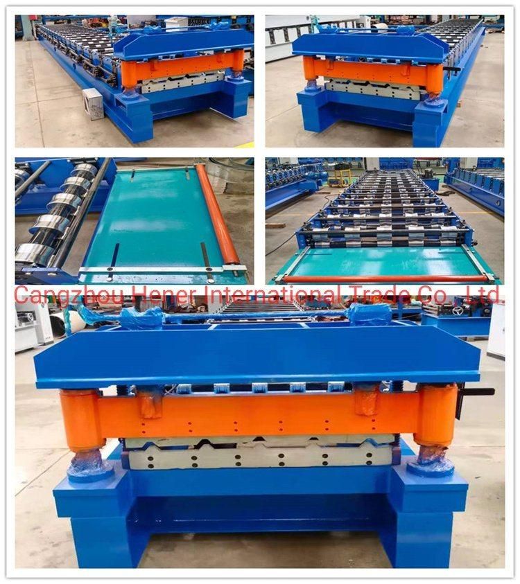 Steel Trapezoidal Roofing Sheet Roll Forming Machine