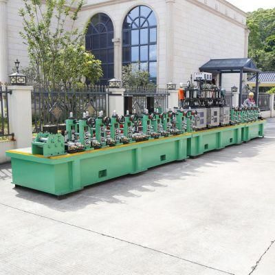 Black Steel Tube Production Line Round Square Pipe Making Machine Rectangular ERW Steel Pipe Mills