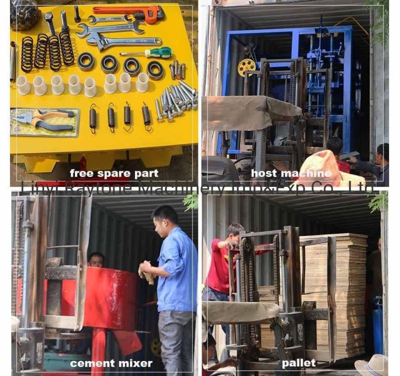 Qt4-24 Brick Pressing Machine Block Pressing Plant Manufacturer