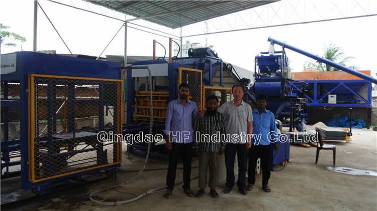 Qt6-15 Automatic Block Production Line Concrete Block Making Machine Price