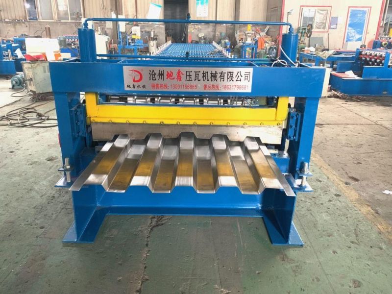 PPGI High Efficiency Floor Deck Roll Forming Machinery