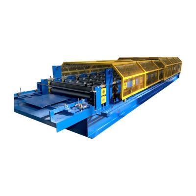 Zhongtuo Building Materials 760 Arc Bias Glazed Roofing Step Tiles Roll Forming Machine