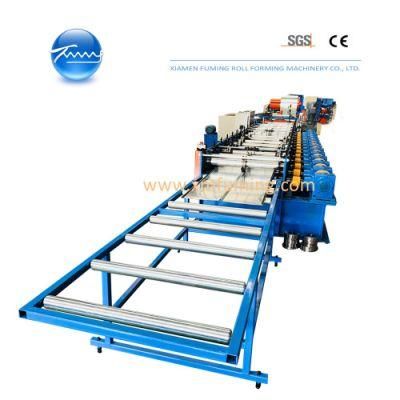 Customized Fuming Edge Wrapping Roller Roof Profiled Tile Roll Forming Machine OEM
