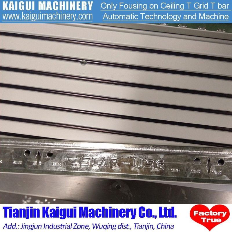 Ceiling T Bar Groove Ceiling T Bar Making Machine