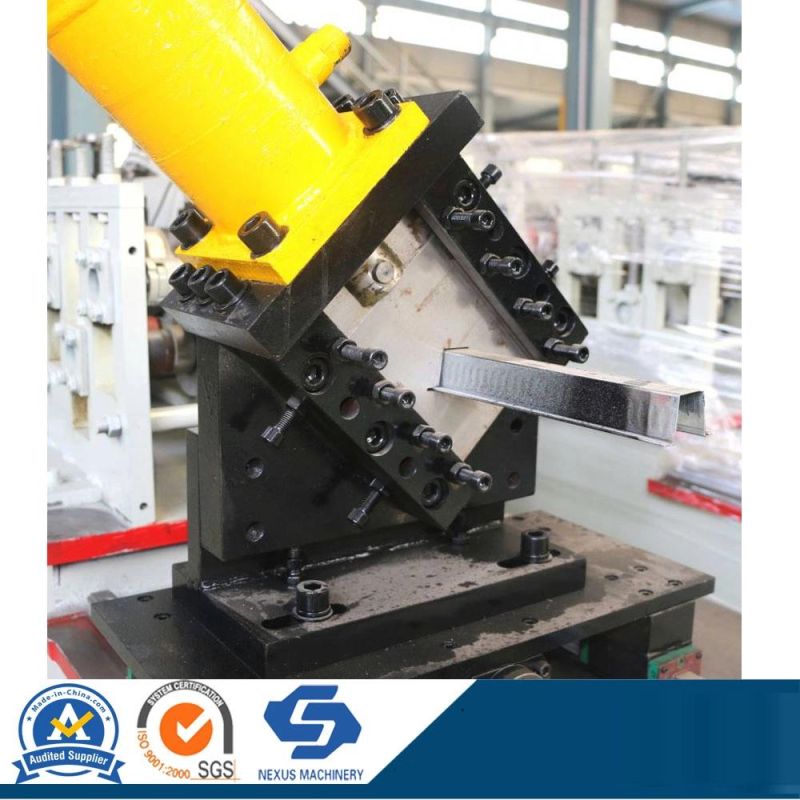 C U Channel Purline Metal Stud and Track Roll Forming Machine