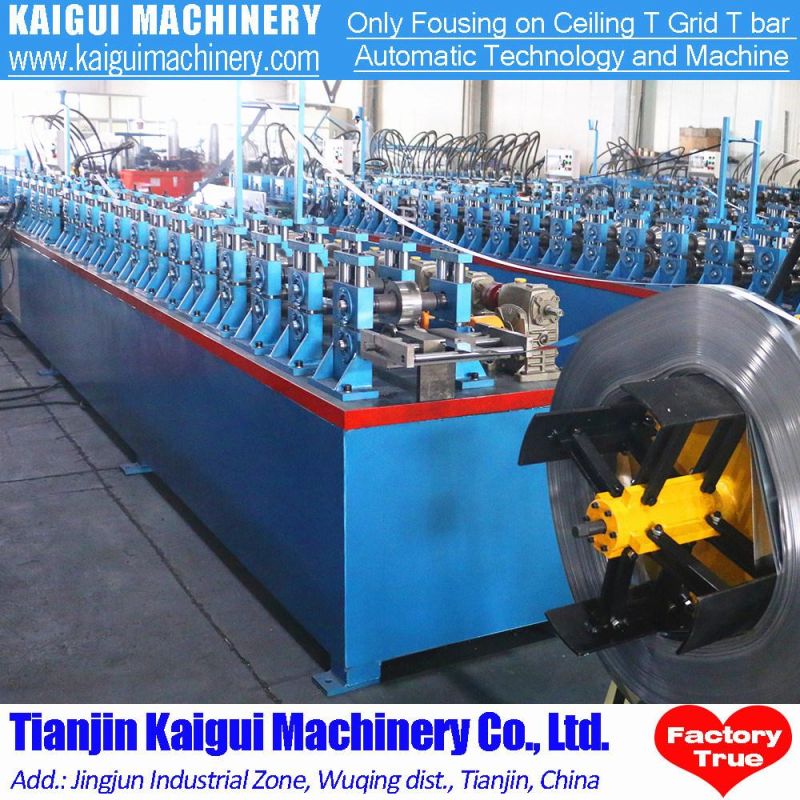Factory Lifetime Service Automatic Tee Grid Roll Forming Machine