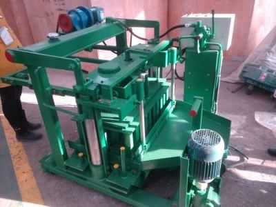 Qt40-3A Moile Hollow Concrete Brick Machine Cement Block Moulding Plant