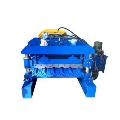 Colored Glazed Tile Machine Glazed Tile Cold Roll Forming Machine Steel Panel Machine
