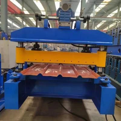 2022 Customized Trapezoidal/Ibr Metal Roofing Sheet Roll Forming/Making Machine with Low Price Manufacture