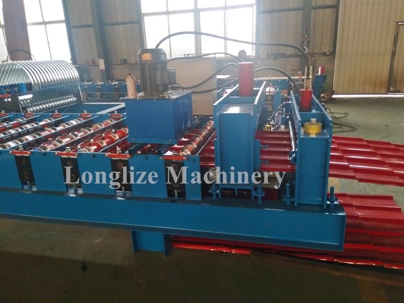 Single Layer Roof Tile Roll Forming Machine