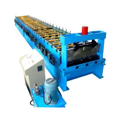 Steel Structure Floor Decking Tile Roll Forming Machine Floor Deck Tile Making Machinery