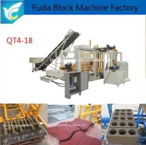Fully Automatic Hydraulic Frequency Cement Paver Brick Machine
