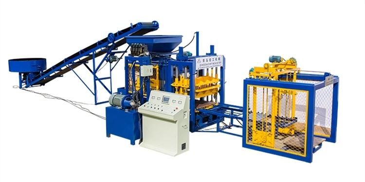 Qt4-16 Automatic Hollow Cement Brick Making Machine Production Line Manufacturer Factory Price