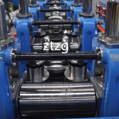 Ztzg Hf Welding Metal Round Carbon Tube Making Machine Steel Pole Pipe Production Line