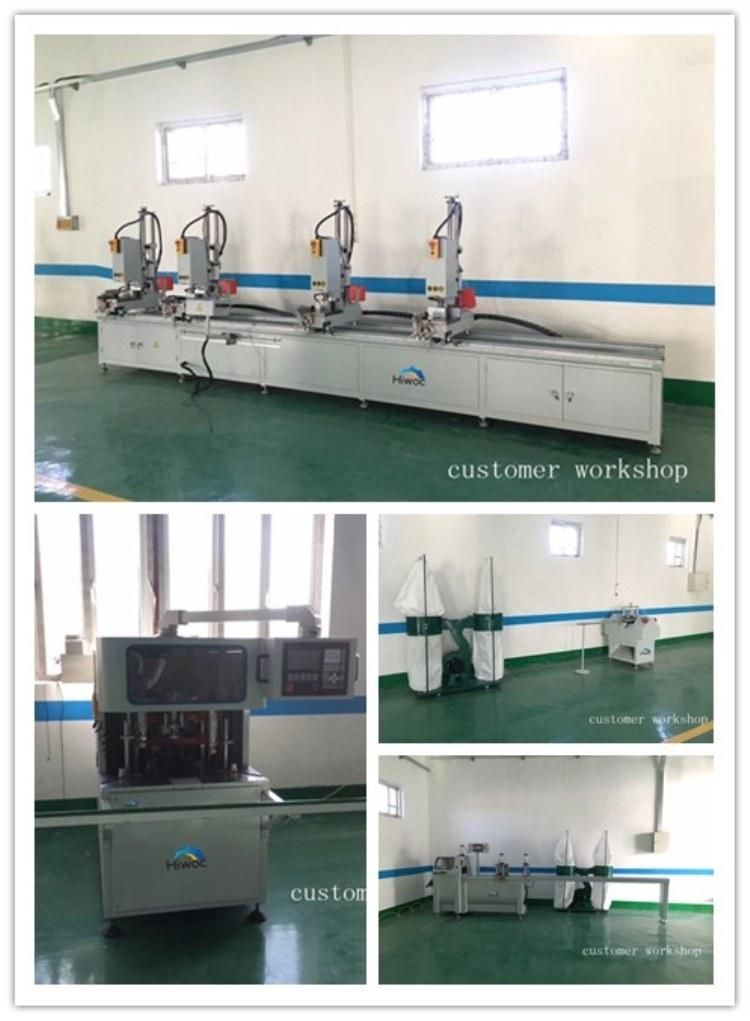 2019 Good Using UPVC Corner Cleaning Machine for PVC Window Door Machine