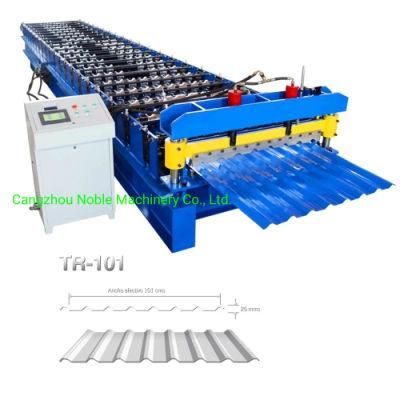 Metal Wall Panel Trapezoidal Tile Roofing Sheet Making Machine