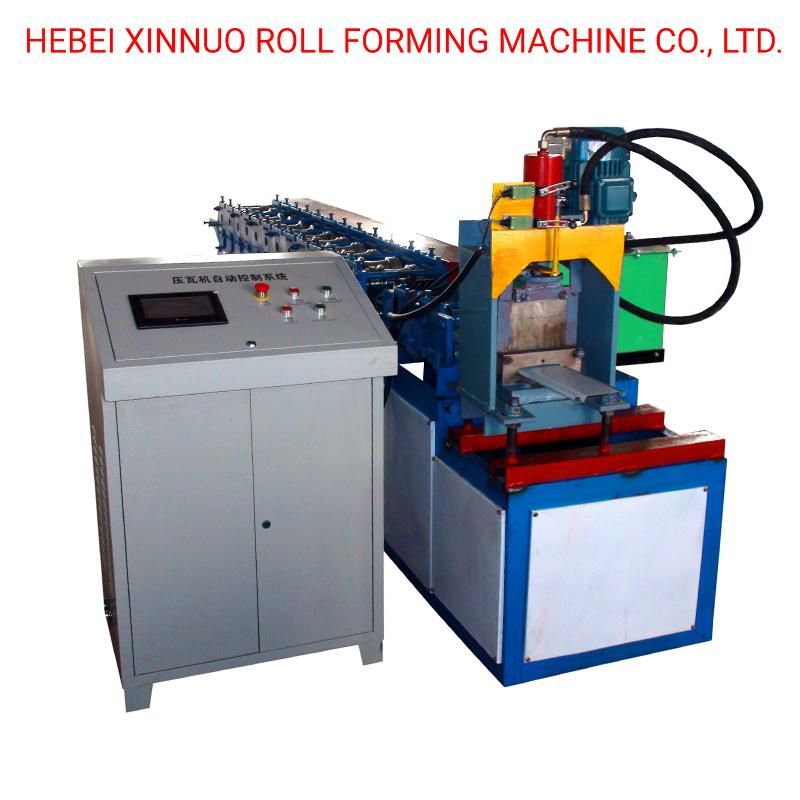 Insulated Garage Shutter Door Panel Roll Forming Machine