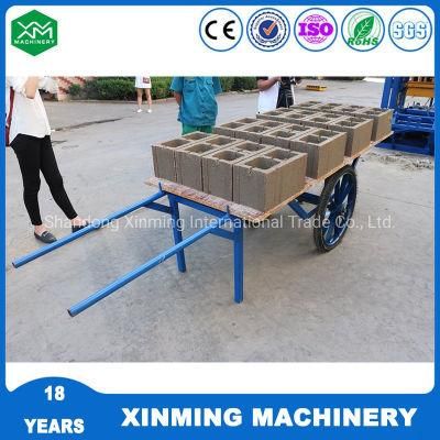 Wide Used Qt4-24 Brick Making Machine Paver Making Machine to Botswana