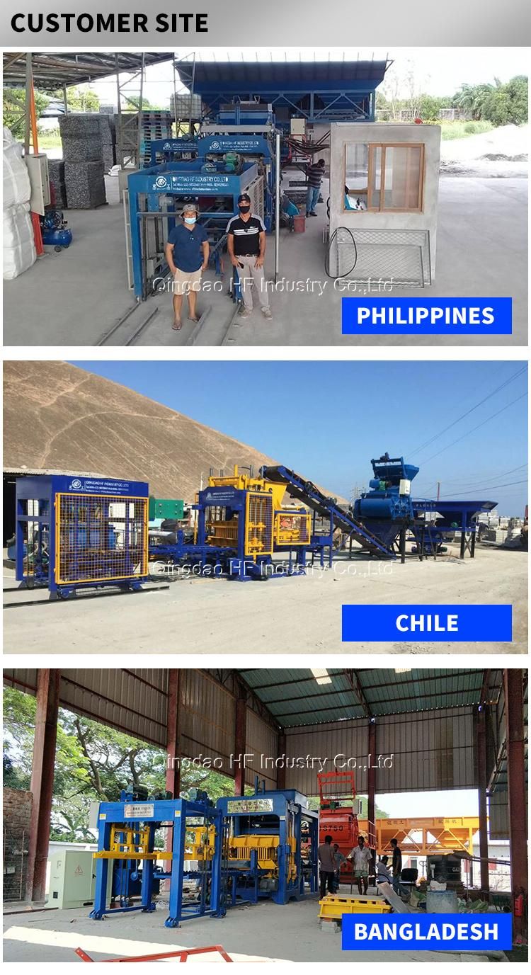 Qt4-40 Small Manual Cement Brick Forming Concrete Hollow Block Making Machine