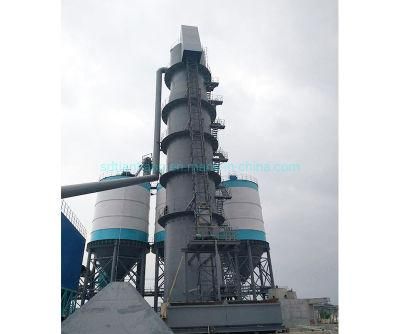 Quick Lime Plant Manufacturer 100-600tpd Vertical Shaft Lime Kiln