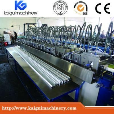 Center Black T Grid T T Bar Roll Forming Machine for Main Tee and Cross Tee True Manufacturer