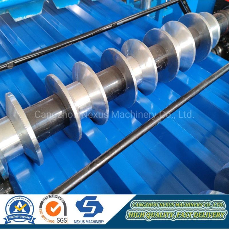 Popular Trapezoidal Roofing Sheet Roll Forming Machine
