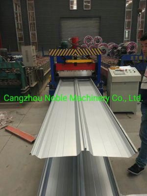 Newlok Standing Seam Roofing Machine Self Lock Sheet Making Machine