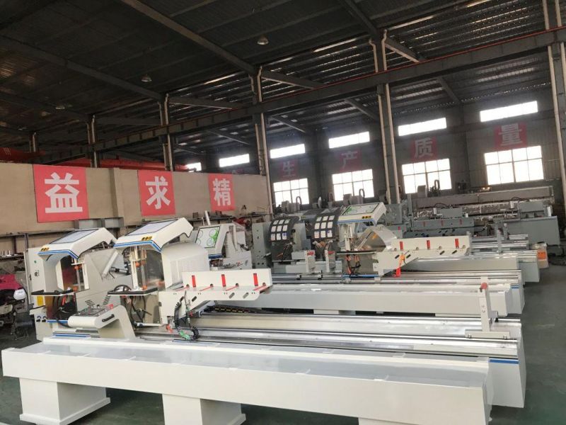 Double Head Cutting Saw for Industrial Aluminum Profiles Double Head Cutting Saw Machine for Aluminum Profile Aluminum Window Making Machine