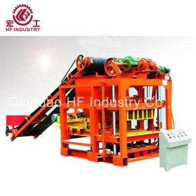 Qt4-25 Semi Automatic Block Making Machine/ Brick Machine Concrete Block Machinery