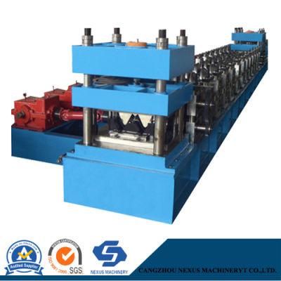 Standard Size Steel Guardrail Machine Highway Guardrail Roll Forming Machine