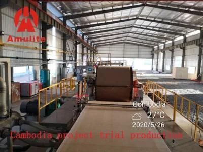 Exterior Wall Cladding Board /Fiber Cement Board Machine Company/Fiber Cement Board Making Production Line