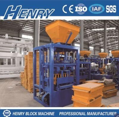 Concrete Mobile Brick Machine Qt4-24 Hollow Block Machine Paver Machine Cement Brick