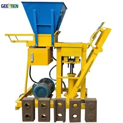 Cement Interlocking Brick Making Machinery Machines Price