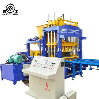 Qt5-15 Automatic Hollow Solid Paver Concrete Brick Block Making Machine