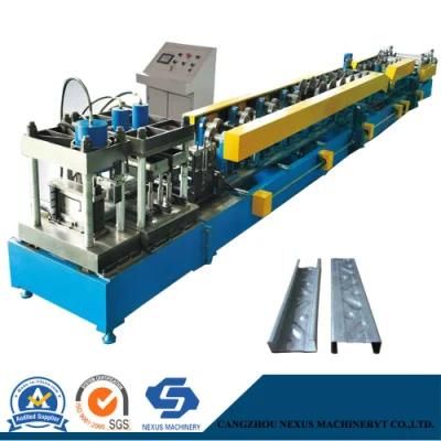 Cangzhou High Quality C Shaped Steel Strut Channel Roll Forming Machine C Steel Purlin Roll Former