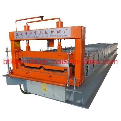 Standing Seam Joint Hidden Plate Metal Roof Roll Forming Machine From China