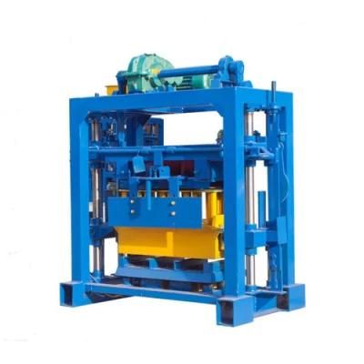 Small Cheap Manual Concrete Sand Fly Ash Cement Paving Hollow Block Brick Making Machine Price