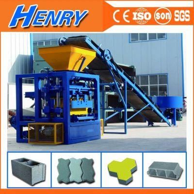 Qt4-24 Concrete Block Making Machine, Cement Brick Machine Machinery List Scale Industrial