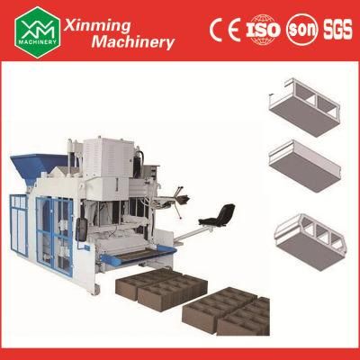 Small Investment Qtm10-15 Movable Concrete Hollow Soild Block Making Machine with High Output