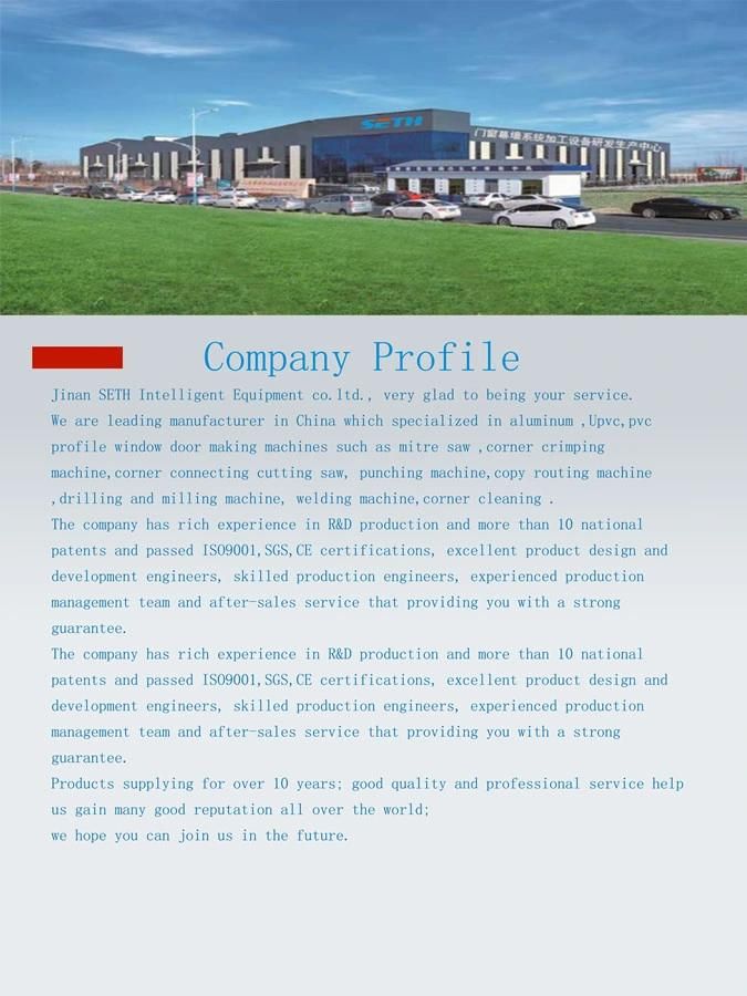 Heavy Aluminum Profile Processing Equipment Double Head Saw 500CNC Saw Equipment