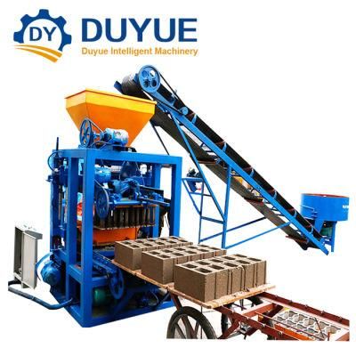 Qt4-24 Semi-Automatic Block Machine Holland Paver Brick Making Machine