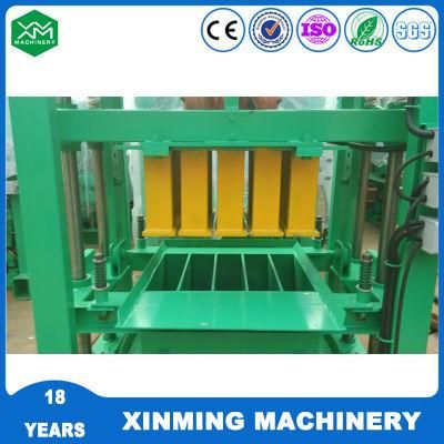 Top Selling Qtj4-40 Concrete Block Making Machine with Jq350 Mixer