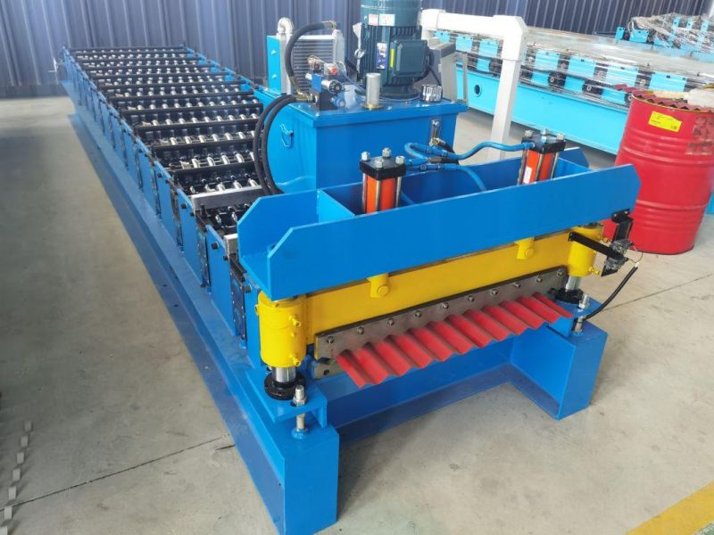 Metal Roofing Sheet Corrugating Iron Sheet Roll Forming Machine