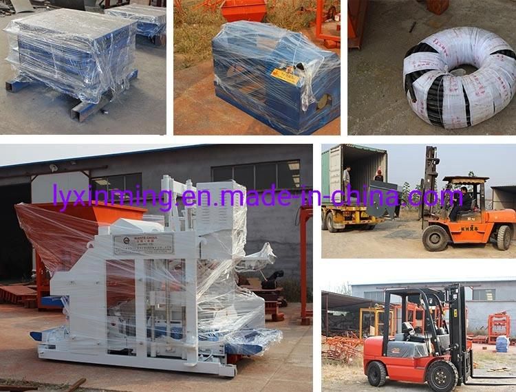 Huge Capacity Qt 10-15 Automatic Hydraulic Concrete Block Making Machine Paver Brick Machine in Africa