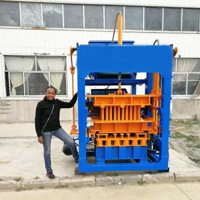 Qt4-15 New Design Auto Concrete Block Machine Line