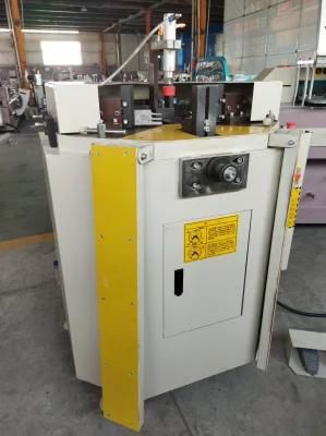 Lzj-120 Synchronous Hydraulic Control CNC Corner Combining Machine of Aluminum Window Door Making Machine