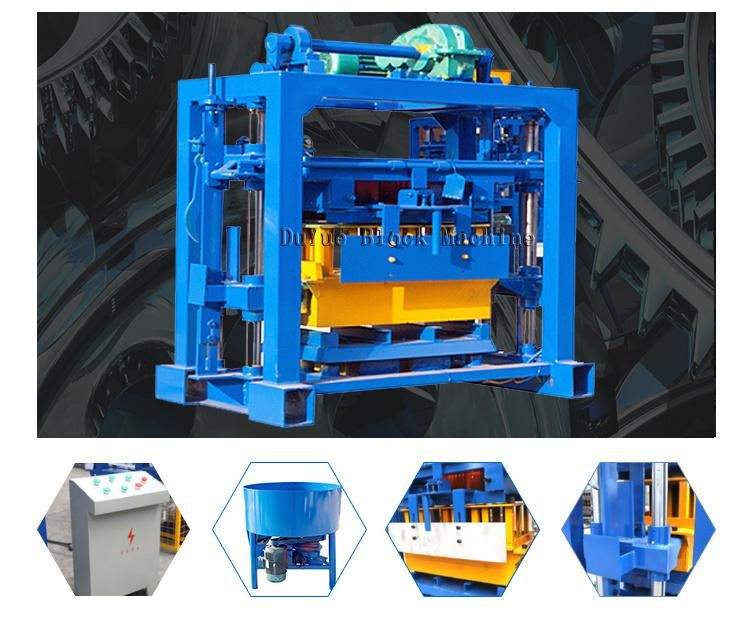 Qt 40-2 German Technology Small Scale Concrete Block Making Machine