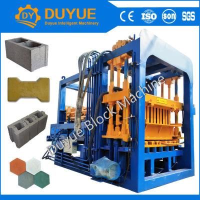 Qt4-20 Automatic Brick Laying Machine Cement Brick Machine Rate Operation Video Concrete Block Machine Price in Bangladesh