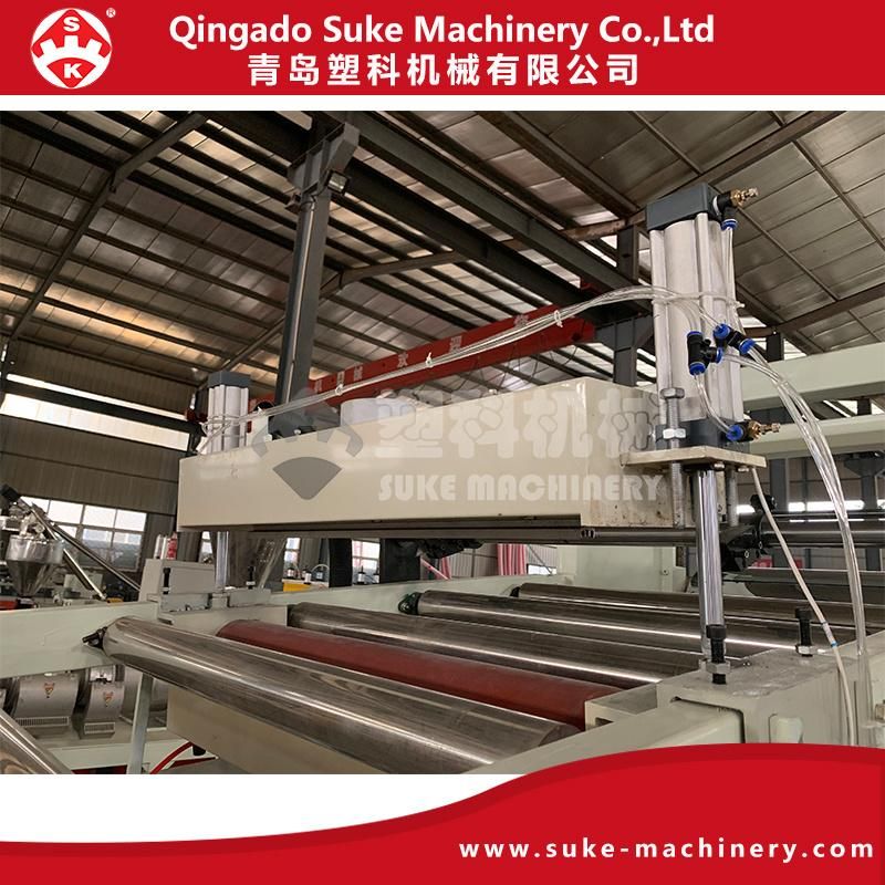 Plastic PE/PP/PVC Sheet Board Extrusion Production Making Machine Machinery
